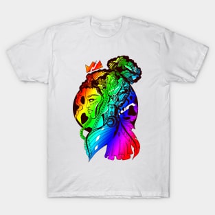 Rainbow Beauty Queen T-Shirt